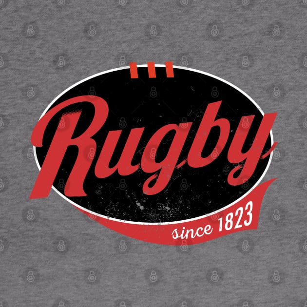 Cool rugby logo distressed by atomguy